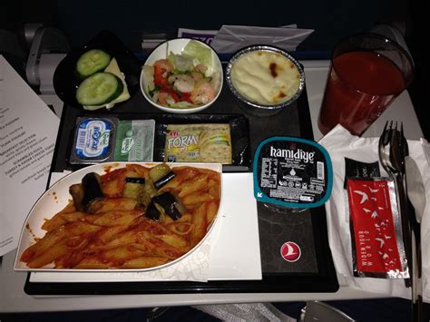 Turkish Airlines Inflight Food Istanbul Kuala Lumpur Havayolu