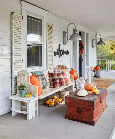 How To Decorate A Small Front Porch For Fall 7 Cozy Ideas To Welcome