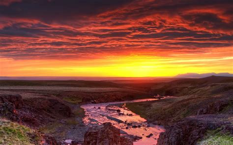 Clouds Landscapes Nature Sun Dawn Wallpapers Hd Desktop And