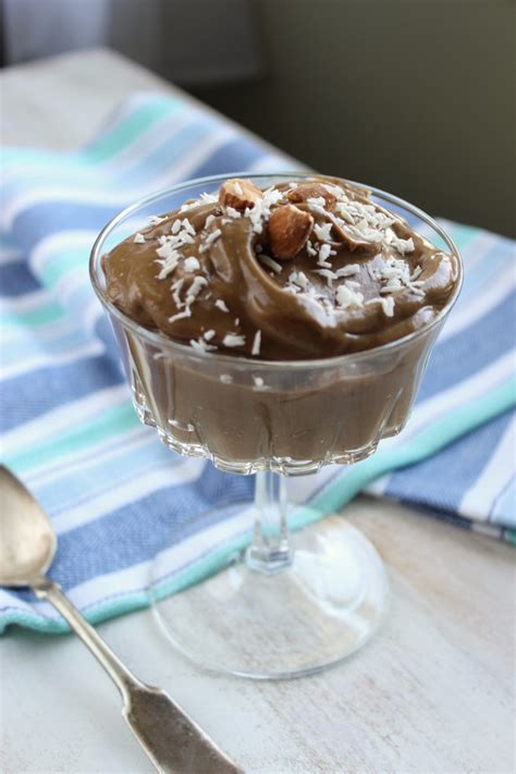 Healthy Chocolate Avocado Pudding The Fitchen