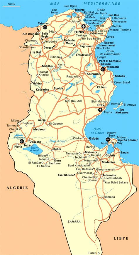 Find out more with this detailed interactive online map of tunis downtown, surrounding areas and tunis neighborhoods. Tunesien Regionen Karte