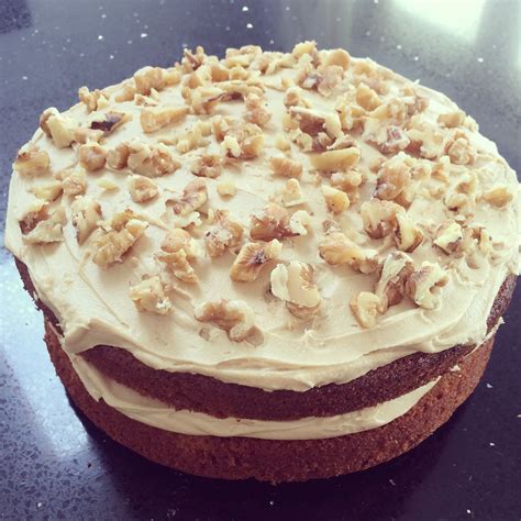 I Wanted A Classic Coffee And Walnut Cake I Have Made A Few Tweaks To