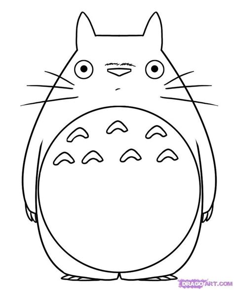 Totoro Coloring Pages Coloring Home
