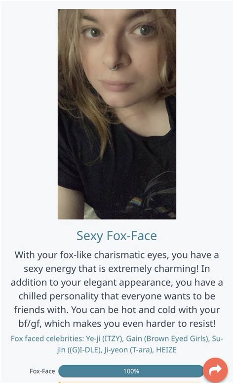 Miss Gender On Twitter Sexy Fox Face