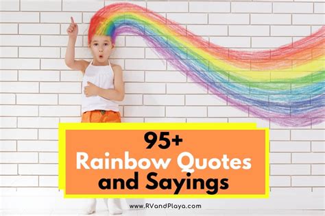 Rainbow Quotes Kids 45 Rainbow Quotes For Kids The Promise Of Colors