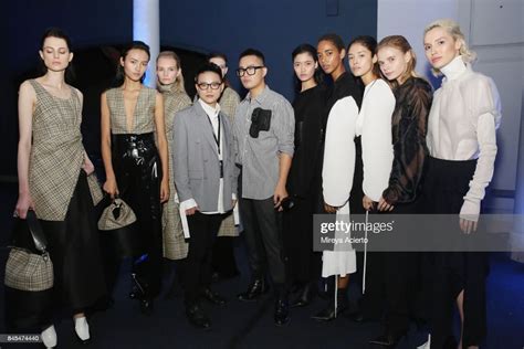 Design Team Members Xu Zhi Dong And Wu Xing Xing Pose Backstage At