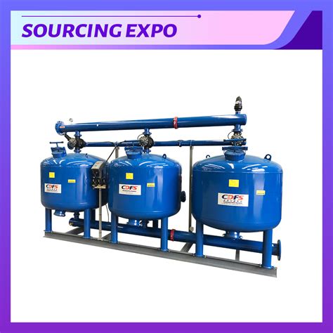 Automatic Backwash Sand Gravel Filter For Water Treatment China