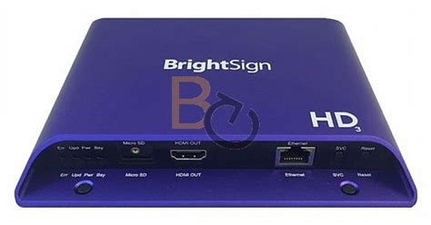 Digital Media Player Brightsign Hd223 Proav