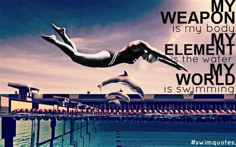 Motivational Quotes For Swimmers Quotesgram