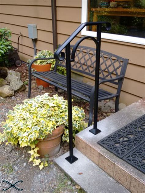 Outdoor Handrails For Concrete Steps Outdoor Stair Railing Ideas