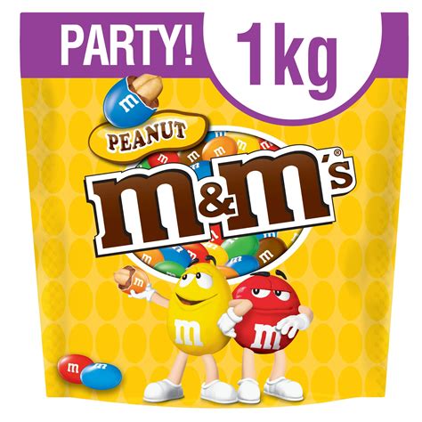 Mandms Peanut Party Bag 1kg Buy Online In Uae Grocery Products In