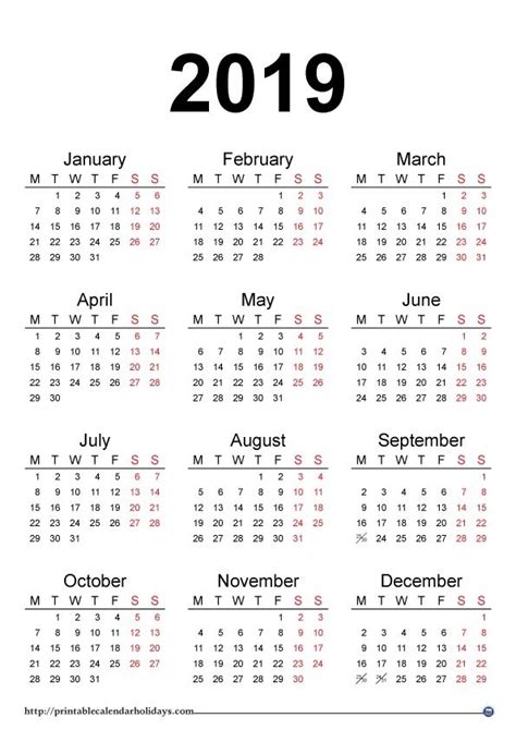 New Printable Monthly Calendar 2019 Uk Free Printable Calendar Monthly