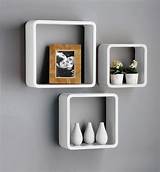 Photos of Cube Wall Shelf Set