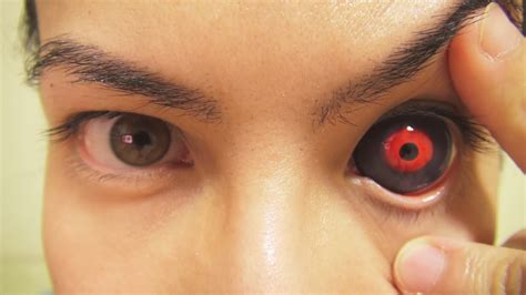 Tokyo Ghoul Sclera Contact Lens By Kisamake On Deviantart