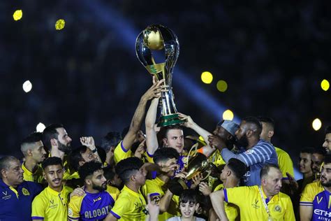 السوبر السعودي يحرم النصر من صفقته الشتوية. بالصور: النصر بطلًا لدوري الأمير محمد بن سلمان للمحترفين