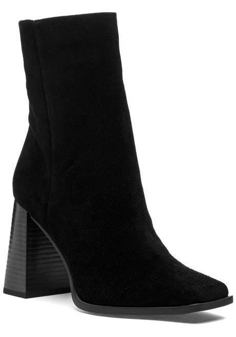 Ivette Boot Black Suede Jildor Shoes