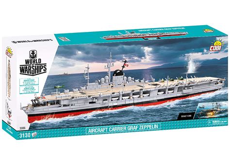 Buy Cobi Small Army Wow Aircraft Carrier Graf Zeppelin 3130 Pcs