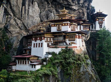 Paro Taktsang Tiger S Nest Monastery Paro Bhutan