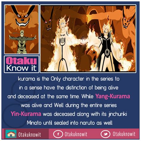 Kurama Facts Naruto Otaku Know It
