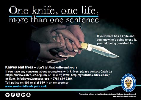 Knife Crime Poster