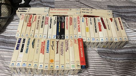 Heres My Entire Paramount Gatefold Box Vhs Collection From 1979 To