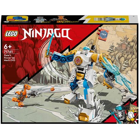 Lego Ninjago Zane Power Up Mech Evo Figure Set 71761 Toys Zavvi Uk
