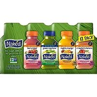 Amazon Com Naked Variety Pack Juice Smoothie Mighty Mango Green Machine Berry Blast Total