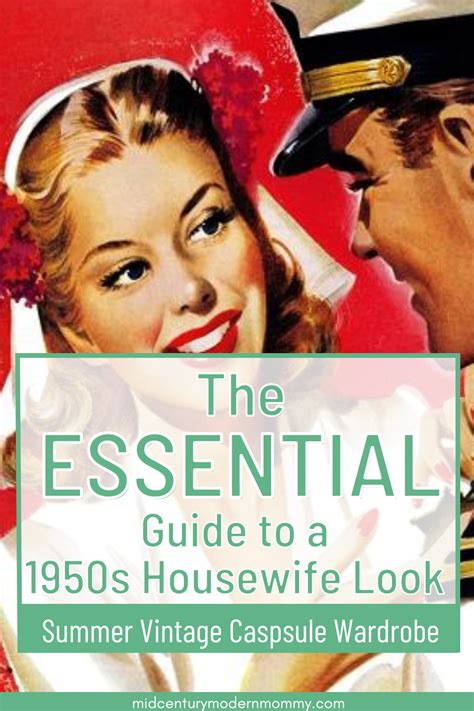 The Essential Guide To Look Like A 1950s Housewife Summer Edition