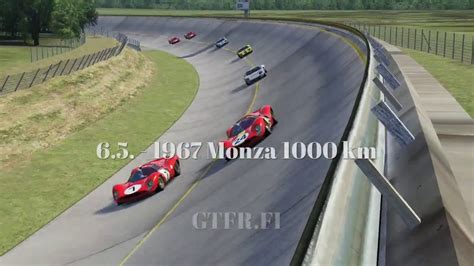 GTFR Assetto Corsa Classic Vintage Races Monza 1000 Km 67 Teaser