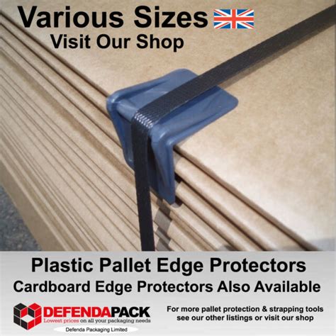 500 25mmx28mm Plastic Strapping Edge Protectors Protects Pallet Corners