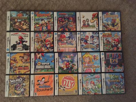 Updated Mario Game Collection Ds Complete By Iamtsman On Deviantart