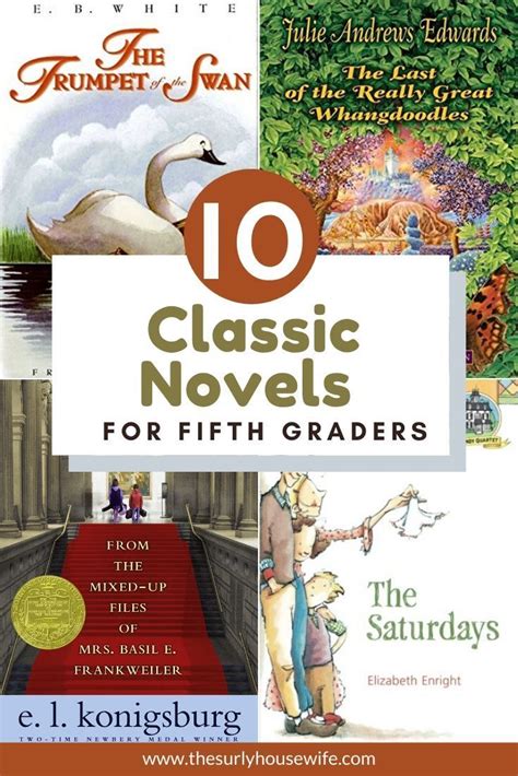 With the priority of the customer interests, we will no skip any product. 10 Classic Books for 5th Graders (for boys AND girls ...