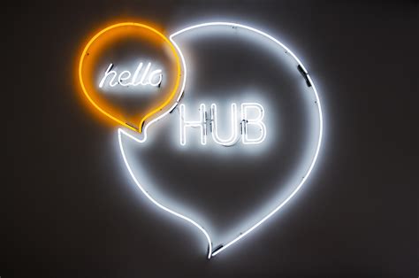 Hello Hub Kemp London Bespoke Neon Signs Prop Hire Large Format