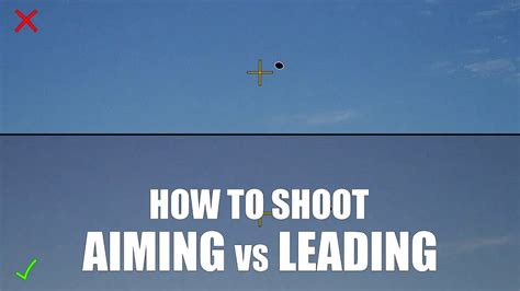 Fundamentals Of Shotgun Shooting Aiming Vs Leading Youtube
