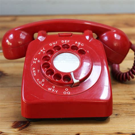 1960s Red Telephone Napoleonrockefeller Vintage And Retro Furniture
