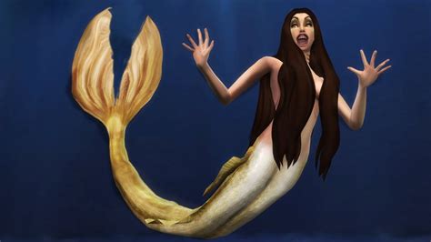 Syrena Mermaid Tail The Sims 4 Youtube