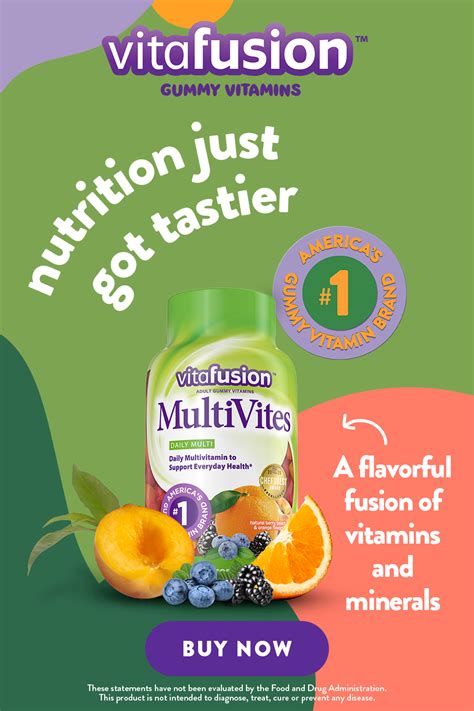 Vitafusion Multivites Gummy Vitamins 70ct Gummy