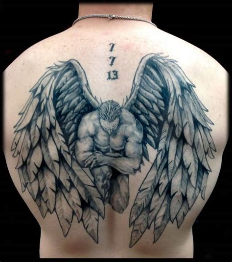 41 Angel Warrior Tattoo For Man And Woman In Colorful Ink