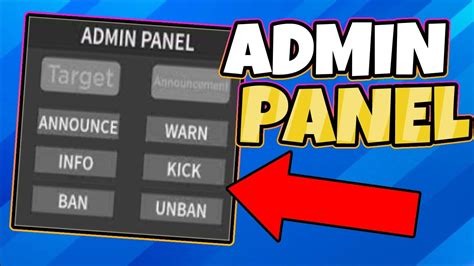 New Version On Channel ADMIN PANEL In ROBLOX YouTube