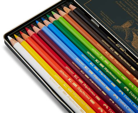 Faber Castell Polychromos 12 Colour Pencils Set Au