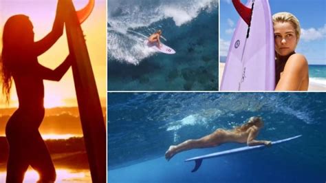 Skin Deep Felicity Palmateer Video Big Wave Surfer Releases Latest