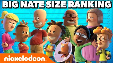 Every Big Nate Character Ranked By Height Nickelodeon Cartoon
