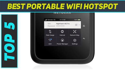 Top Best Portable Wifi Hotspot In Youtube