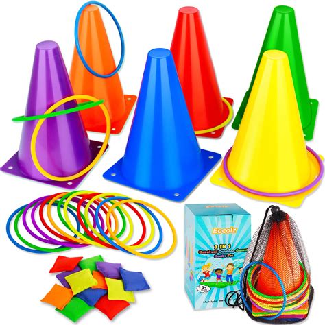 Schnelle Weltweite Lieferung Xiongqi 3 In 1 Ring Toss Game Karneval