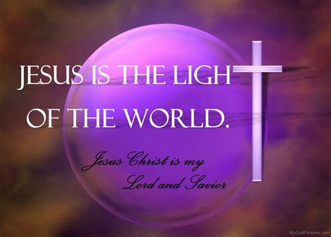 jesus is the light of the world