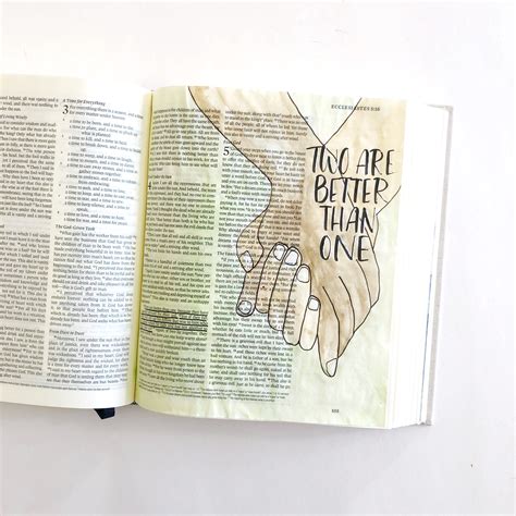 Beginner Friendly Bible Journaling Holding Hands Plus A Free