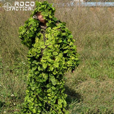 Rocotactical Camo Leavy Ghillie Suit Lightweight Hunting Camouflage