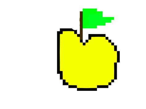 Enchanted Golden Apple Pixel Art The Best Original Gemstone