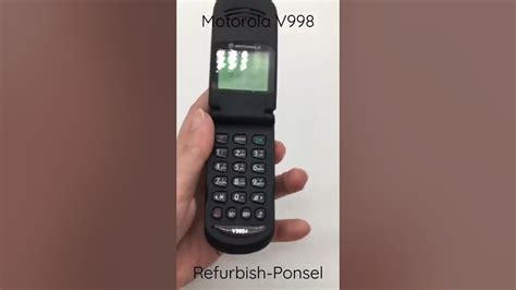 Motorola V998 Refurbish Ponsel Youtube