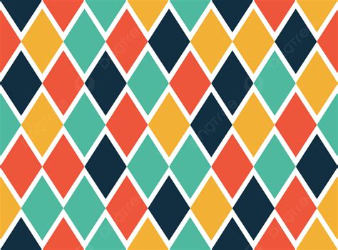 seamless pattern of colorful geometric shapes vector illustration background small figure
